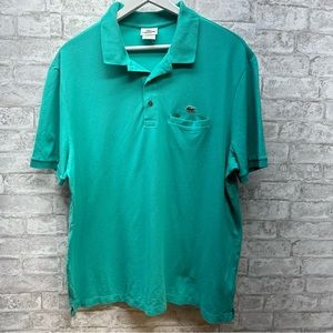 Lacoste green polo men’s XXL (8) cotton